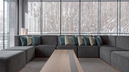 Aya Niseko Penthouse B Yotei View Living room