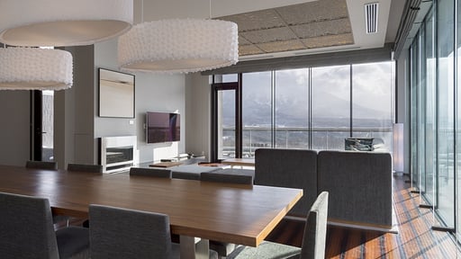 Aya Niseko Penthouse B Yotei View Dining area