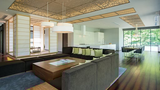 Aya Niseko Penthouse C Ski Resort View Living room