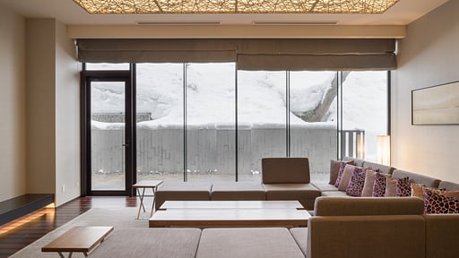 Aya Niseko Residence A Forest View Living room