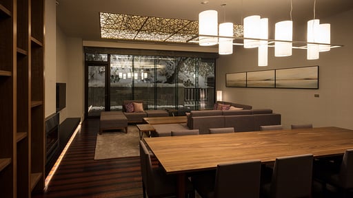 Aya Niseko Residence A Forest View Dining area