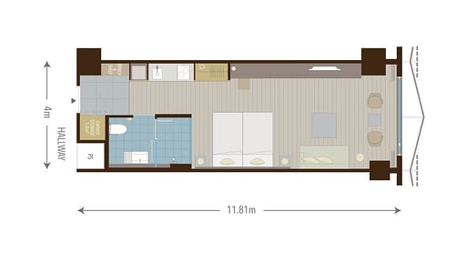 Aya Niseko Studio Village View Floor plan