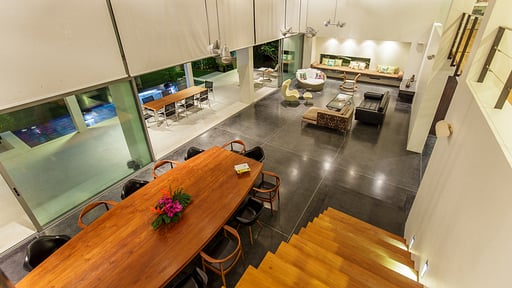 Baan Asan Dining area