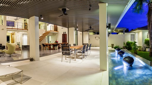 Baan Asan Dining area