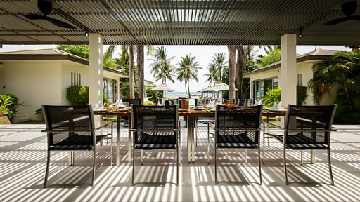Baan Asan Dining area