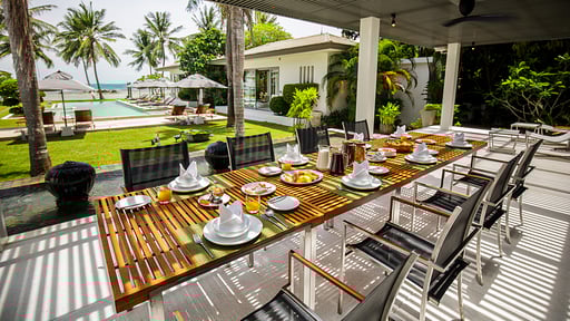 Baan Asan Dining area