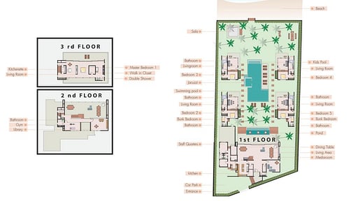 Baan Asan Floor plan