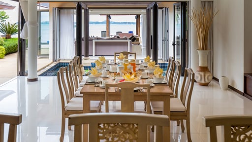 Baan Ban Buri Dining area