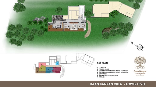 Villa Baan Banyan Floor plan