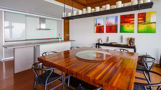 Villa Baan Banyan Dining area