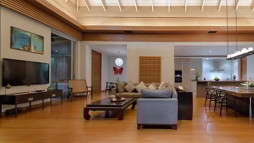 Villa Baan Banyan Living room 1