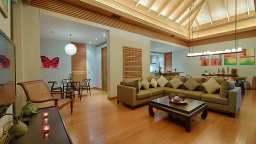 Villa Baan Banyan Living room 1