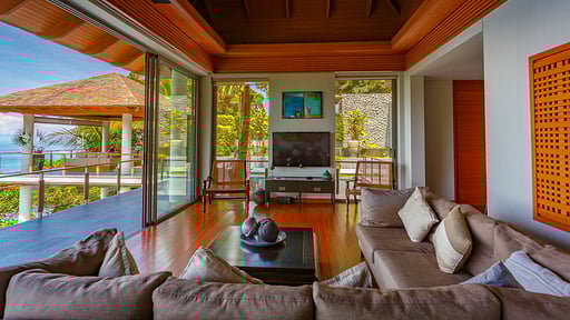 Villa Baan Banyan Living room 1
