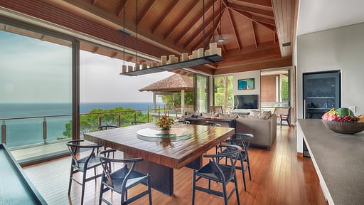 Villa Baan Banyan Dining area