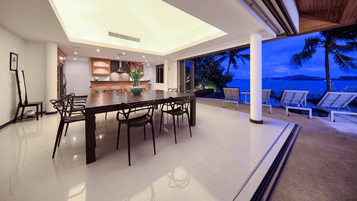 Baan Benjamart Dining area