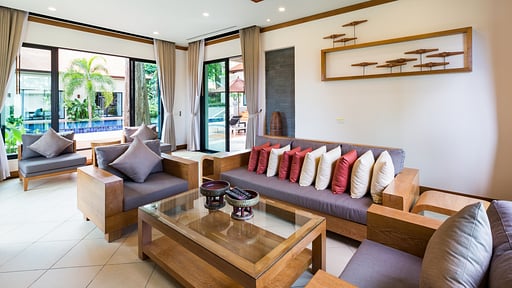 Baan Bua 2 Tree Villa Living room