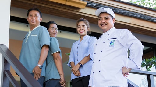 Baan Bua Sawan Villa staff