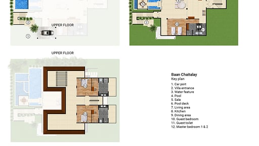 Baan Chaitalay Floor plan