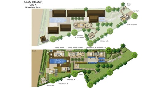 Baan Chang Grundriss