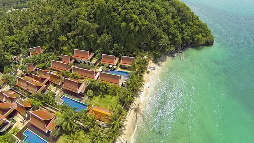 Baan Chang Фото с дрона