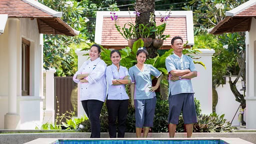 Baan Chao Lay Villa personeel