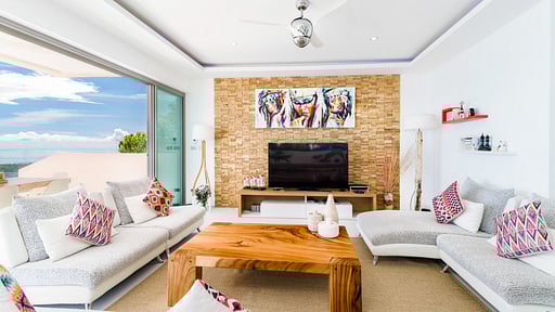 Baan Cyan Living room