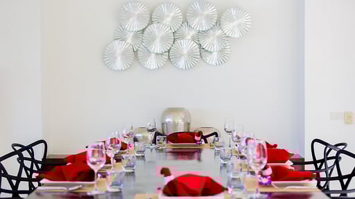 Baan Feung Fah Dining area