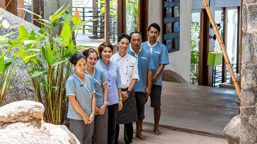 Baan Hinta Villa personeel