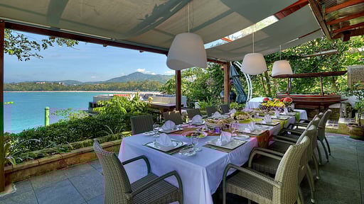 Baan Kata Keeree Dining area