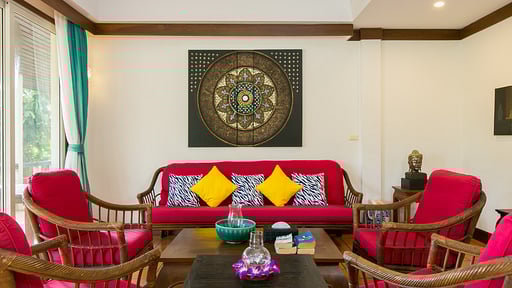 Baan Kata Sooksan Living room