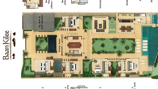 Baan Kilee Floor plan
