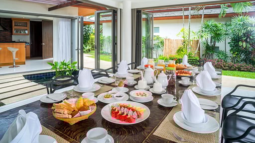 Baan Kularb Dining area