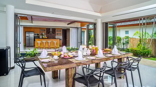 Baan Kularb Dining area