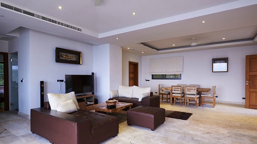 Baan La Coume Living room