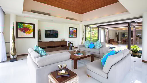 Baan Leelawadee Woonkamer