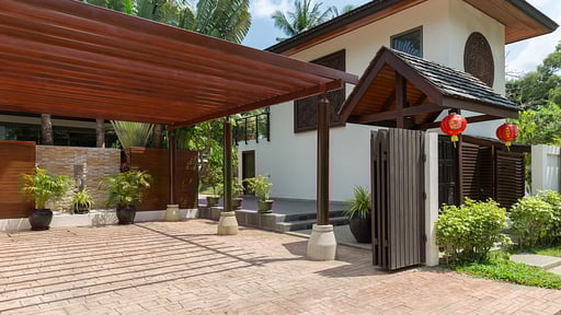 Baan Leelawadee Parking areas