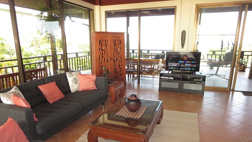 Baan Lom Talay Living room