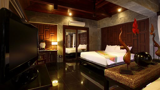 Baan Lom Talay Bedroom 1