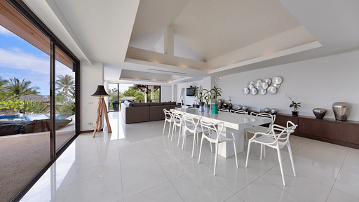 Baan Maliwan Dining area