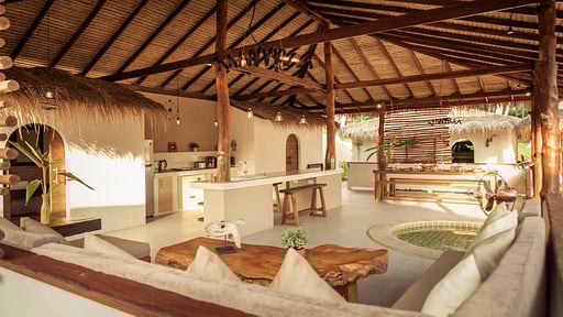 Baan Maprao Koh Phangan Living room 2