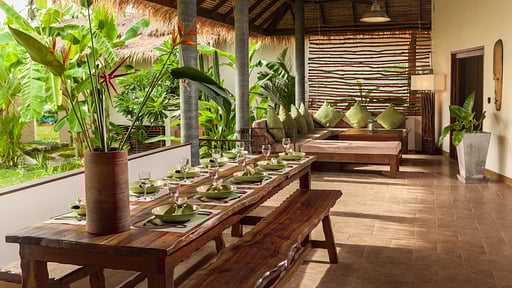 Baan Maprao Koh Phangan Dining area