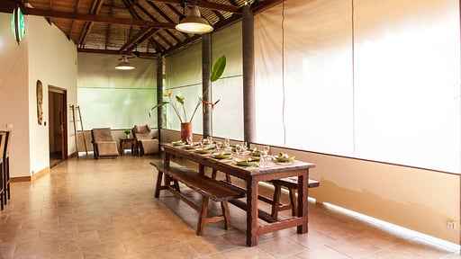 Baan Maprao Koh Phangan Dining area