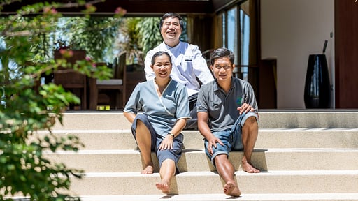 Baan Ora Chon Villa staff