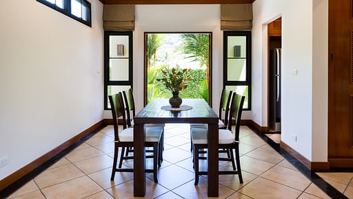 Baan Pattama Jacuzzi Villa Dining area