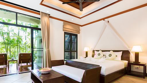 Baan Pattama Jacuzzi Villa Bedroom 