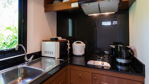 Baan Pattama Jacuzzi Villa Kitchen