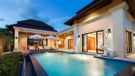 Baan Pattama Pool Villa Zwembad