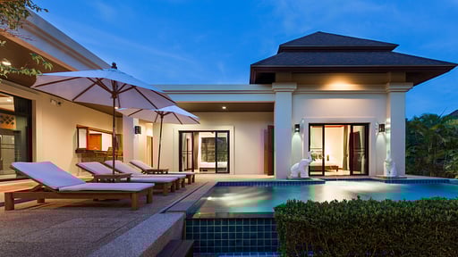 Baan Pattama Pool Villa Zwembad