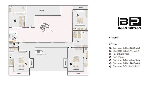 Baan Perwah Kata Grundriss