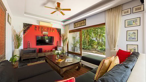 Baan Phuttarak  Villa Media room